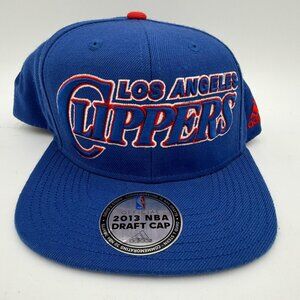 NWT Adidas Los Angeles Clippers Official 2013 Draft Cap Mens Flatbrim SnapBack